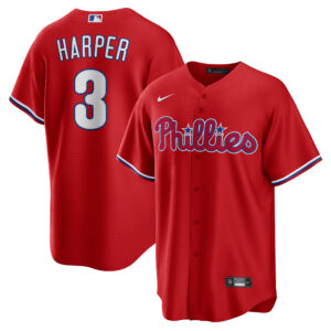 Bryce Harper Philadelphia Phillies Cool Base Jersey - All Stitched