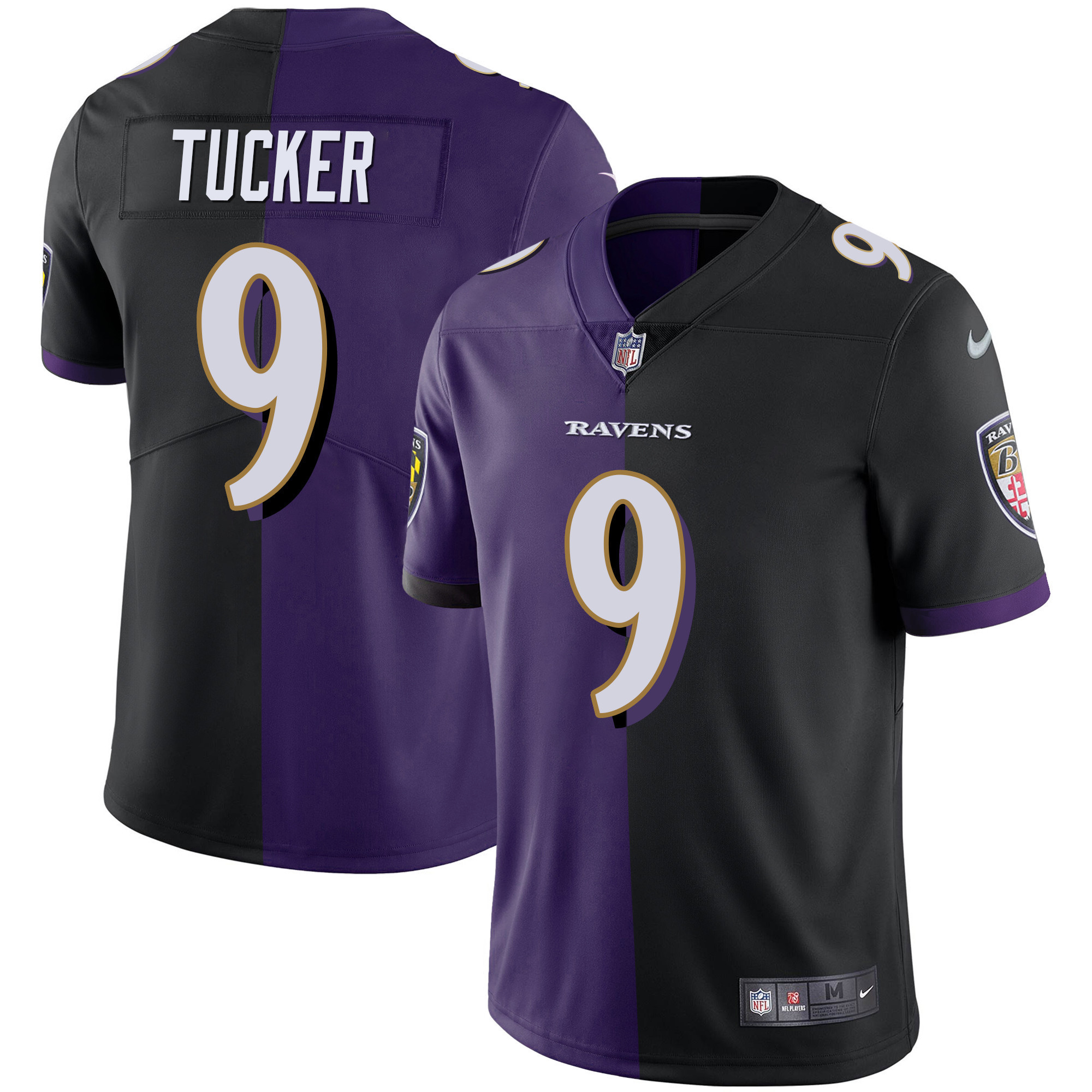 Ravens Split Vapor Jersey - All Stitched - Image 2