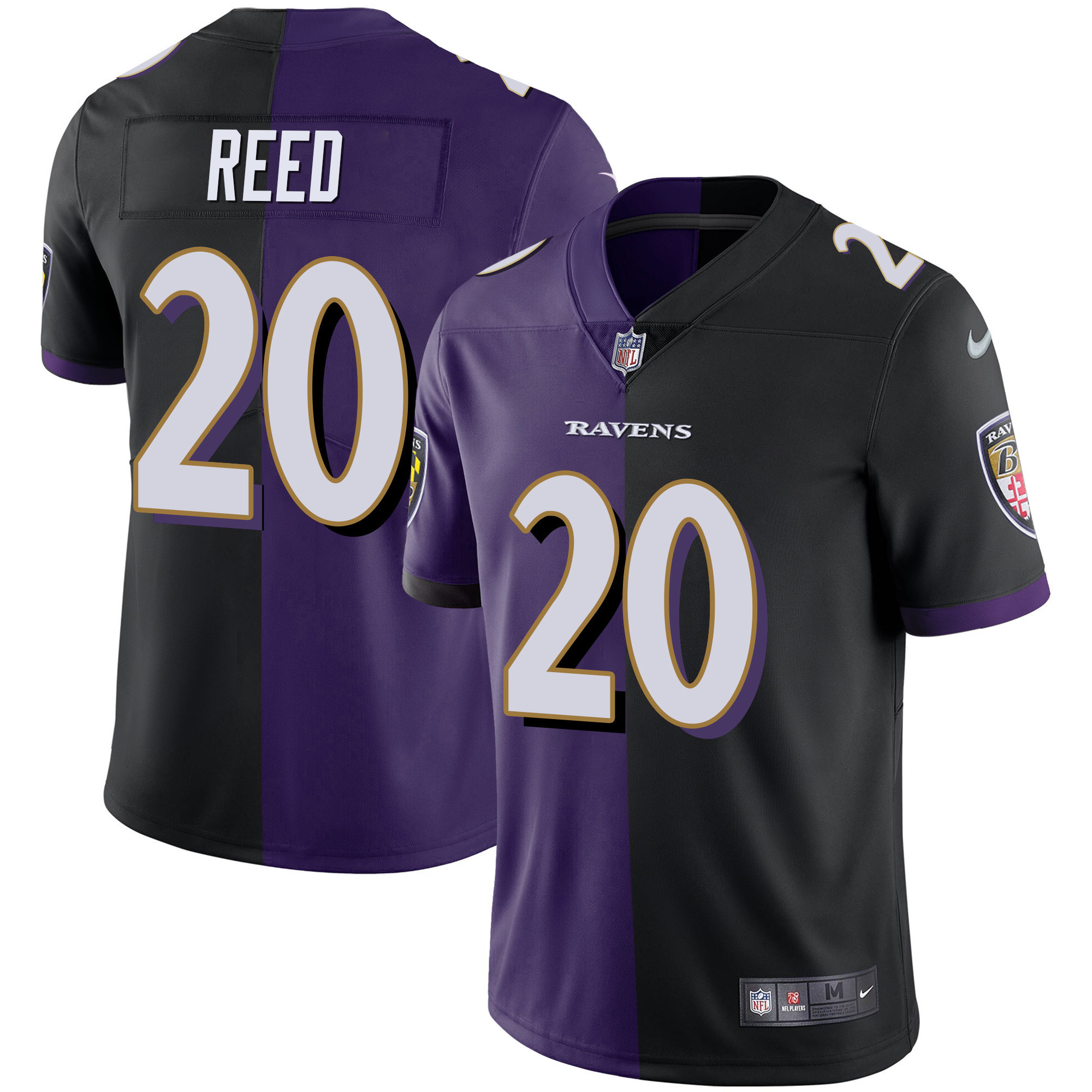 Ravens Split Vapor Jersey - All Stitched - Image 4
