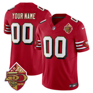 49ers 1996 Throwback Vapor Limited Custom Jersey - All Stitched