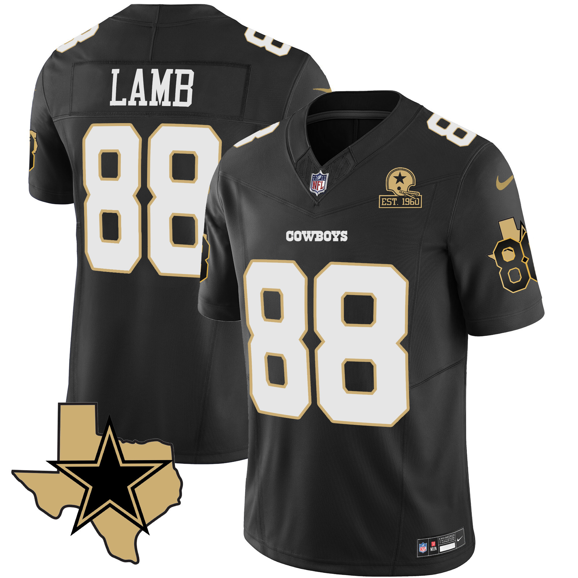 Men's Cowboys Special Vapor Limited Jersey - All Stitched - Image 13