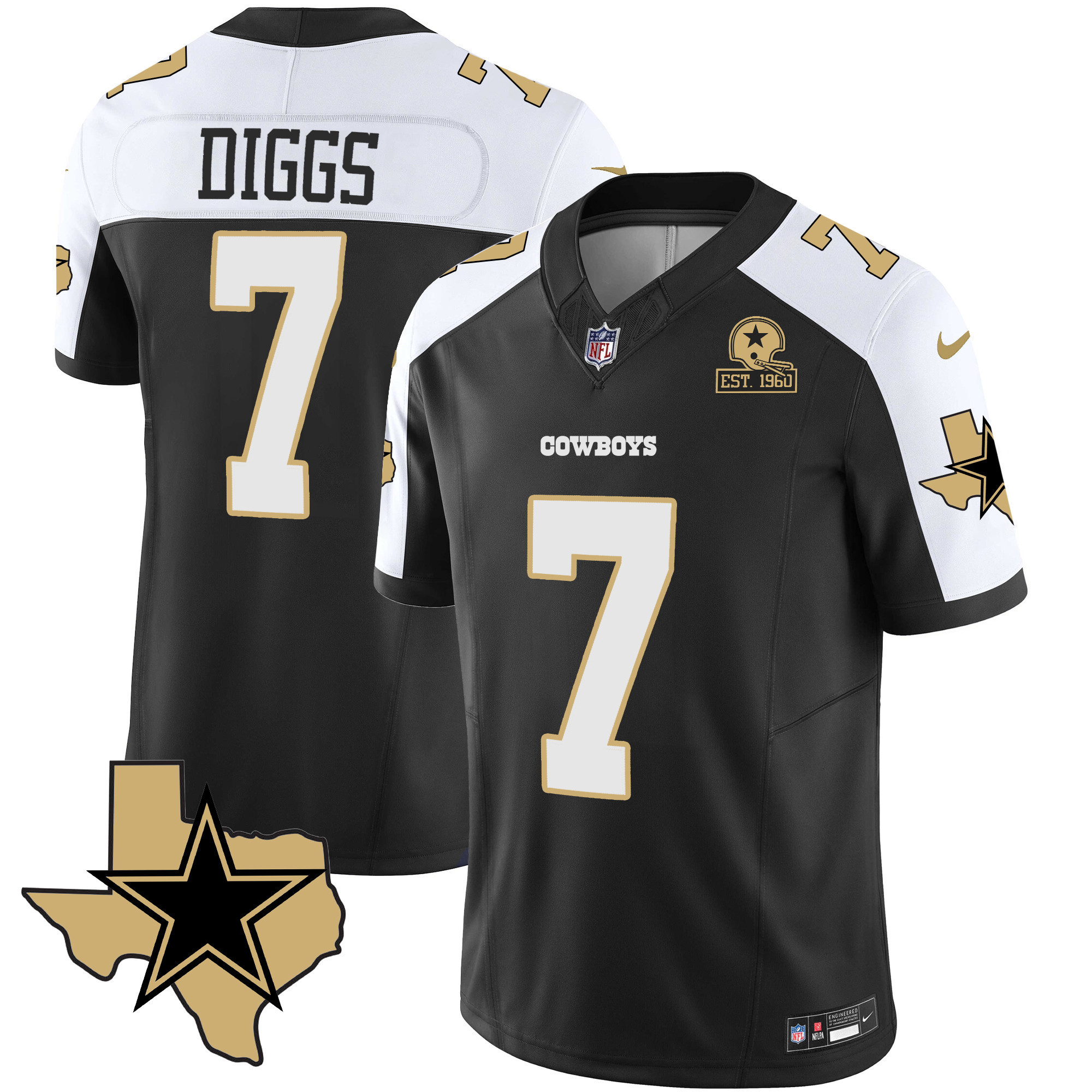 Men's Cowboys Special Vapor Limited Jersey - All Stitched - Image 5