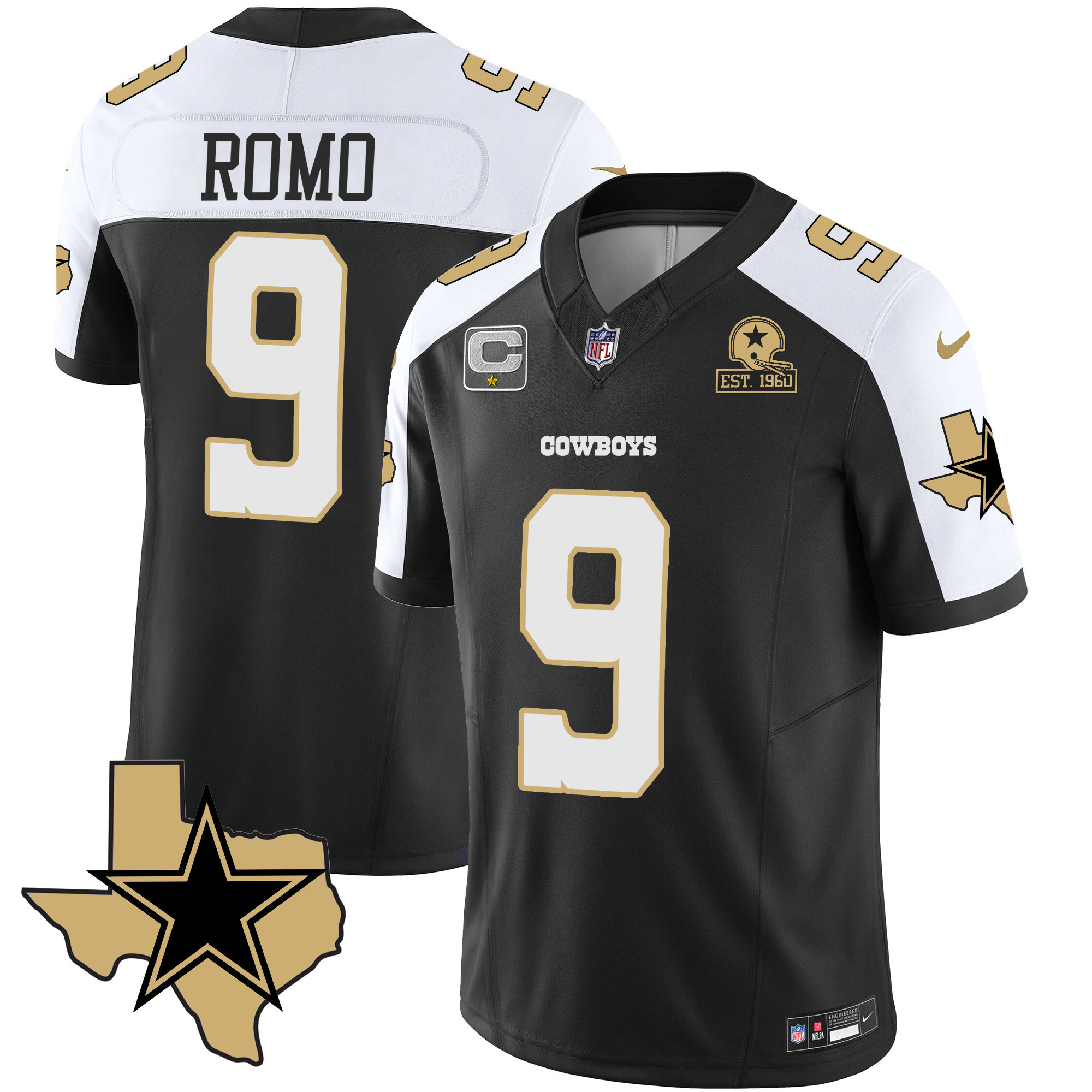 Men's Cowboys Special Vapor Limited Jersey - All Stitched - Image 7