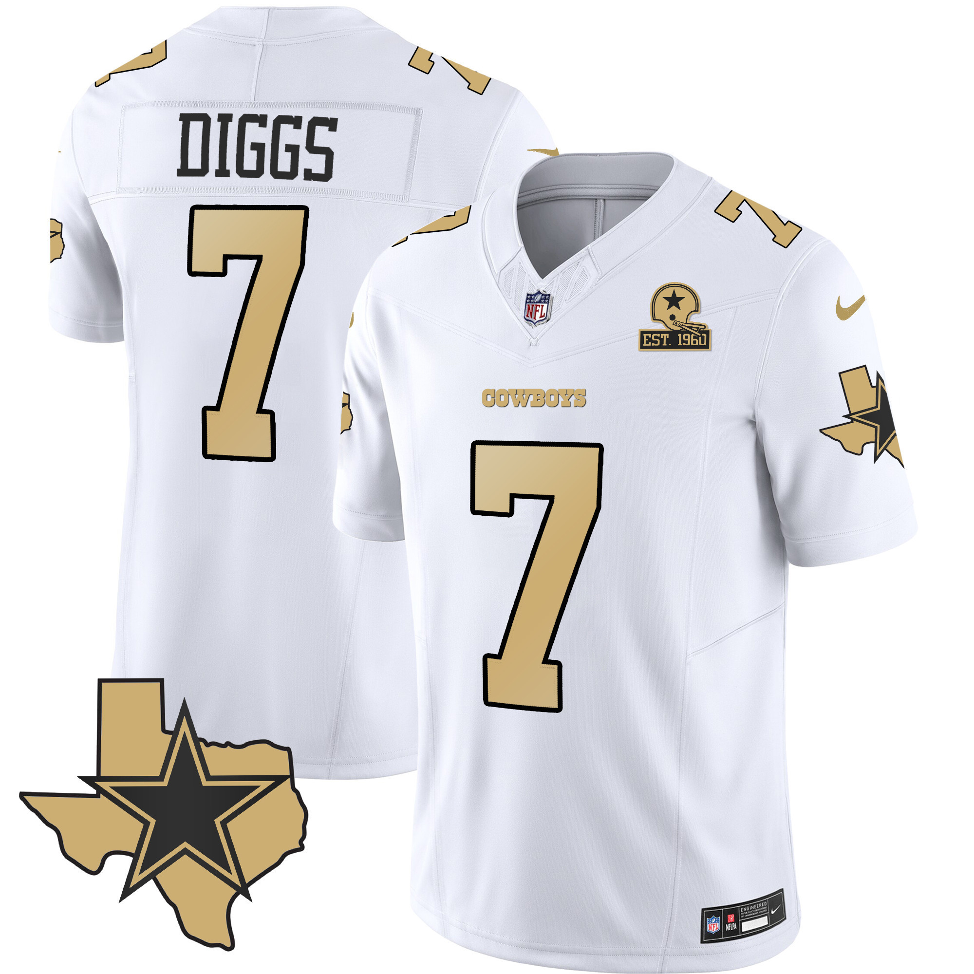 Men's Cowboys Special Vapor Limited Jersey - All Stitched - Image 23