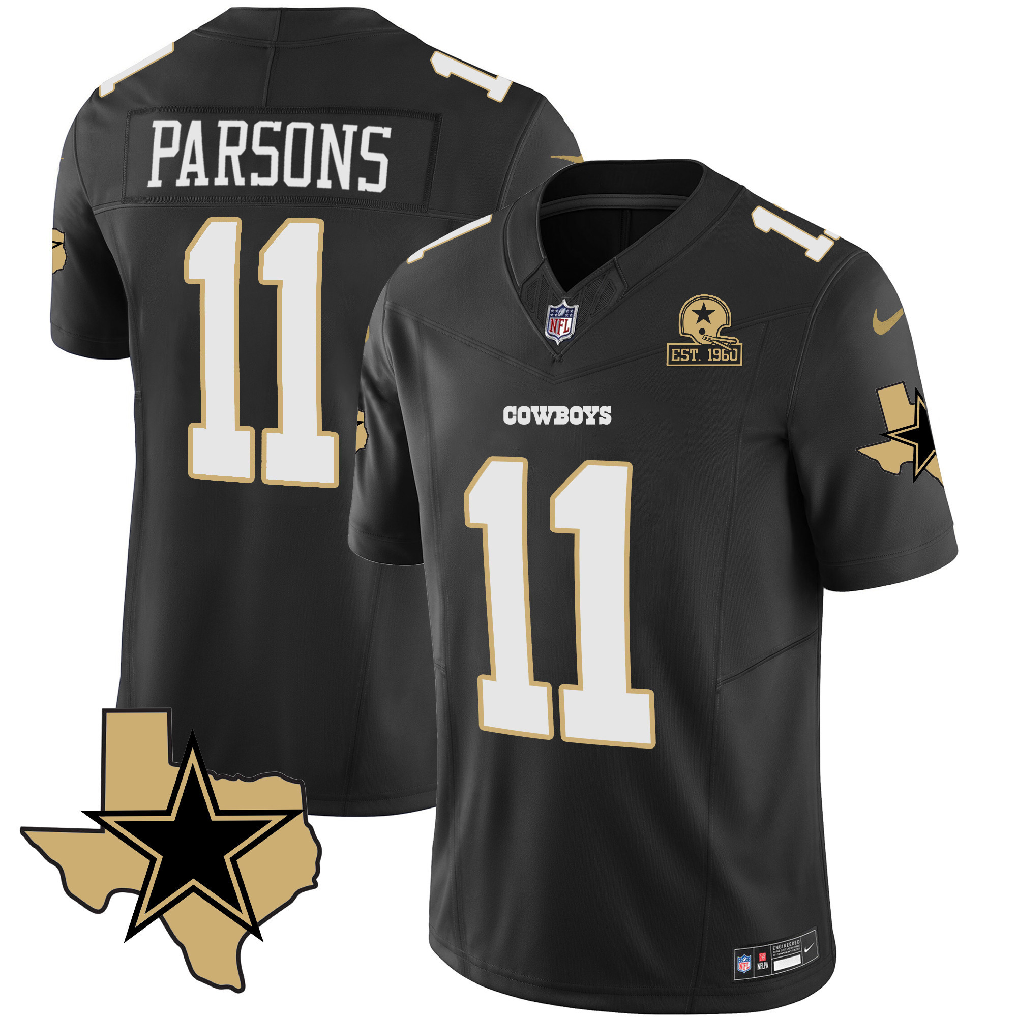 Men's Cowboys Special Vapor Limited Jersey - All Stitched - Image 10