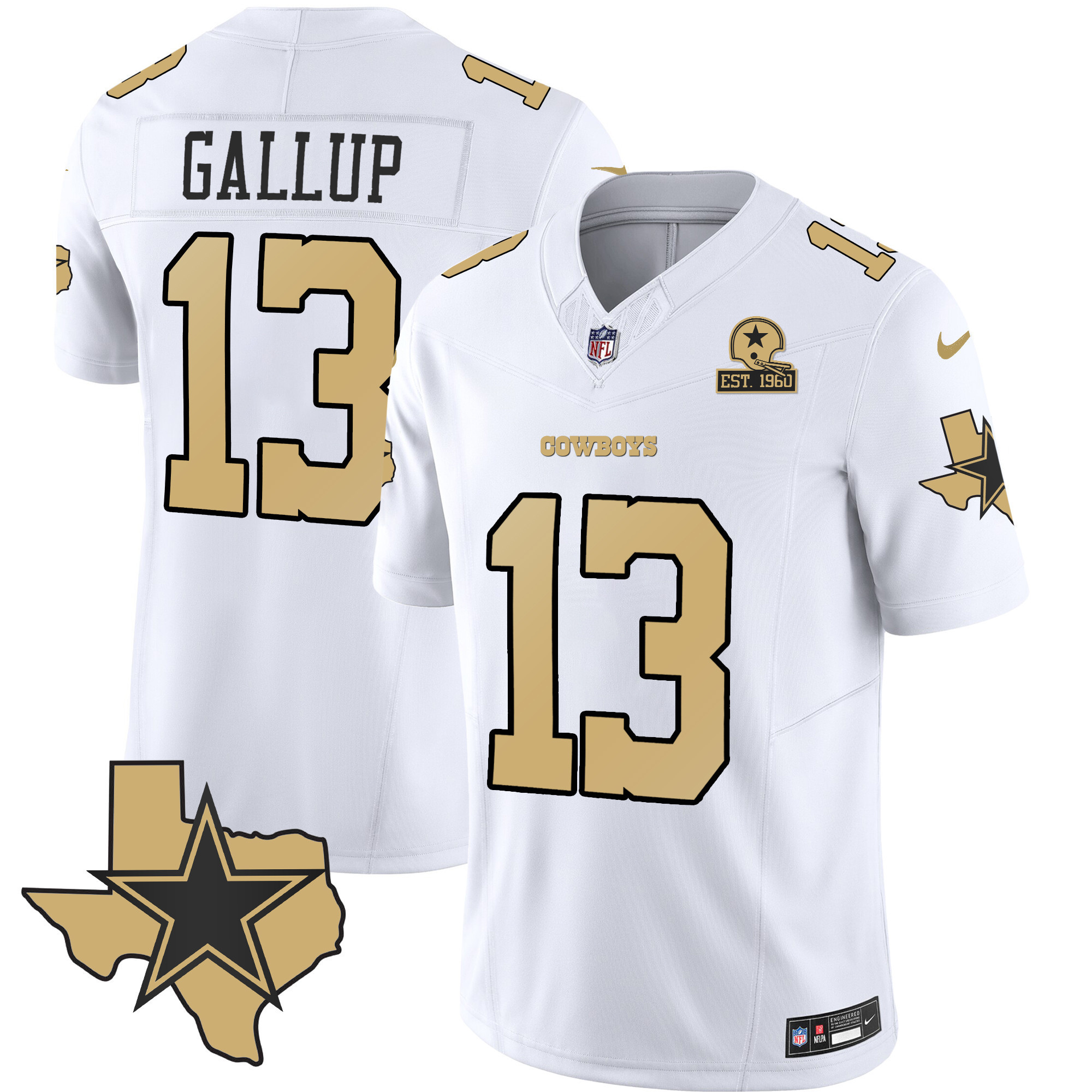 Men's Cowboys Special Vapor Limited Jersey - All Stitched - Image 26