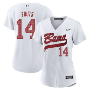 Women's Montona Fouts Alabama Softball Jersey - All Stitched