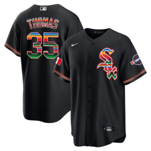 Frank Thomas Chicago White Sox Hispanic Heritage Night Jersey - All Stitched