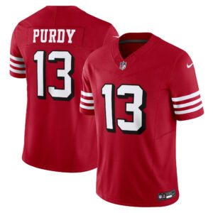 Brock Purdy San Francisco 49ers Vapor F.U.S.E. Limited Jersey - Scarlet - All Stitched