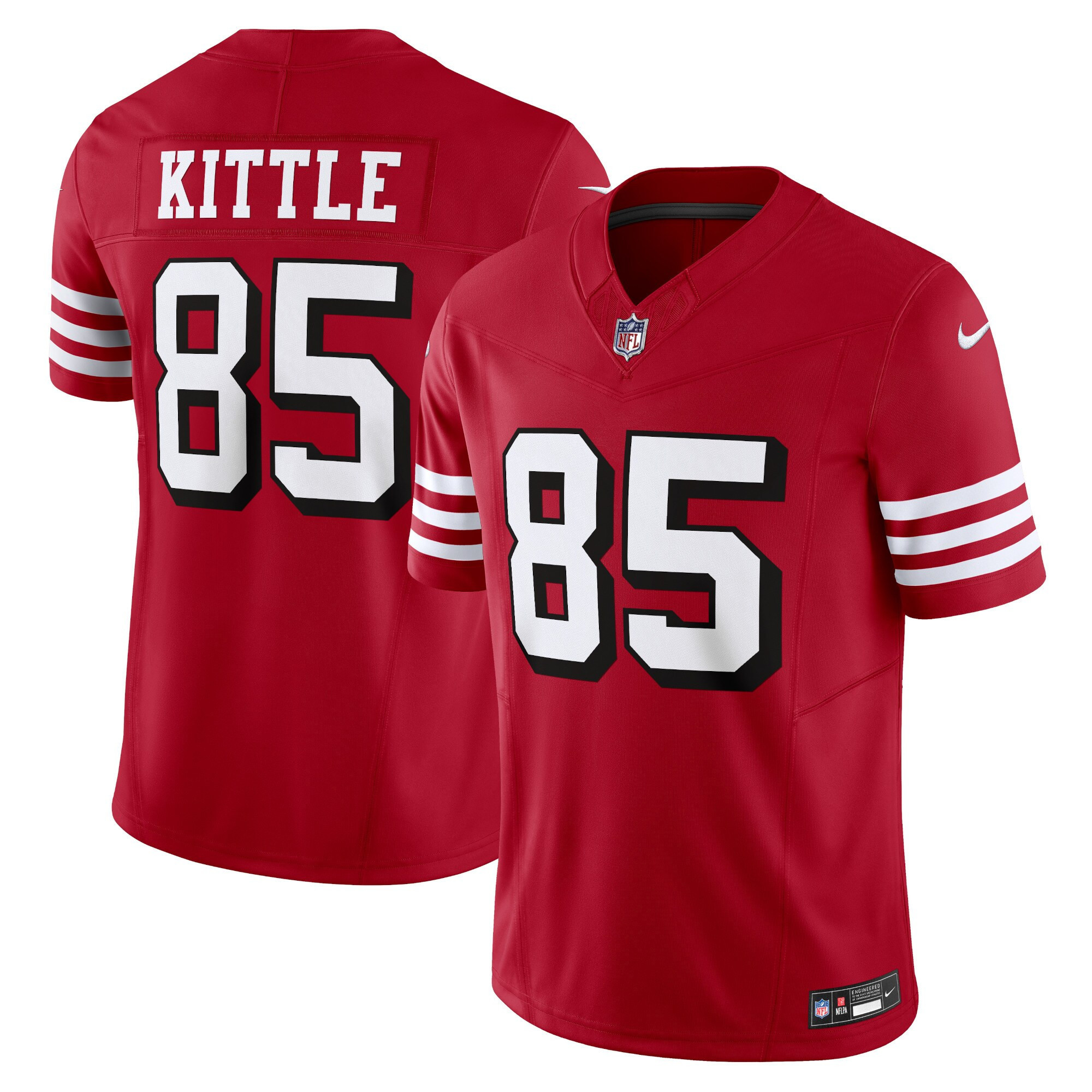 George Kittle San Francisco 49ers Vapor F.U.S.E. Limited Jersey - All Stitched - Image 2