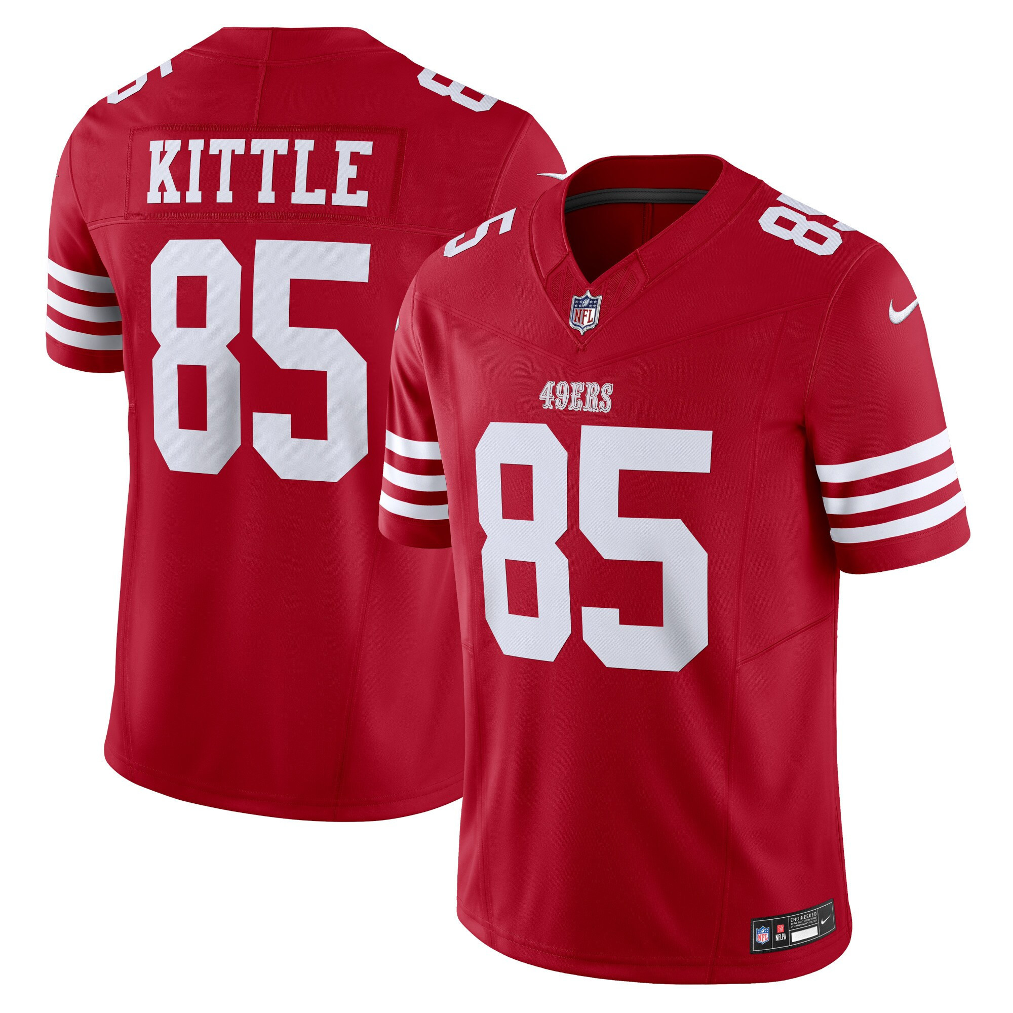George Kittle San Francisco 49ers Vapor F.U.S.E. Limited Jersey - All Stitched - Image 4