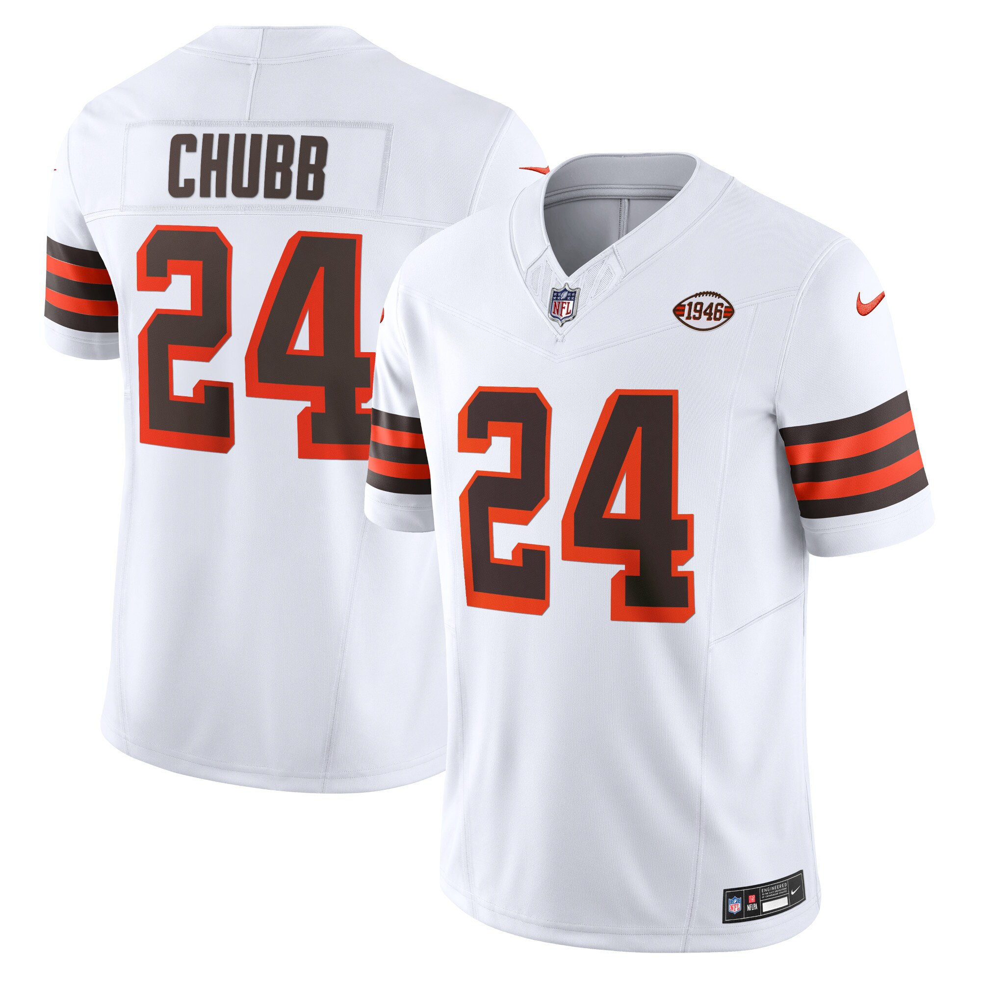 Nick Chubb Cleveland Browns Vapor F.U.S.E. Limited Jersey - All Stitched