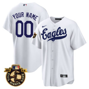 Astros Throwback 1950 Houston Eagles Custom Jersey - All Stitched