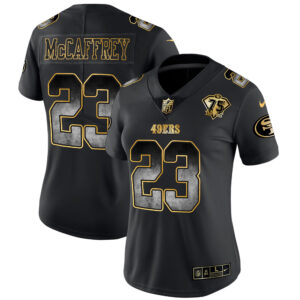 Women's 49ers Arch Smoke Vapor Jersey - All Stitched