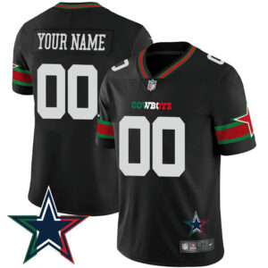 Cowboys Mexico Vapor Custom Jersey - All Stitched
