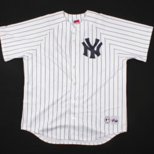 Deion Sanders New York Yankees White Jersey - All Stitched