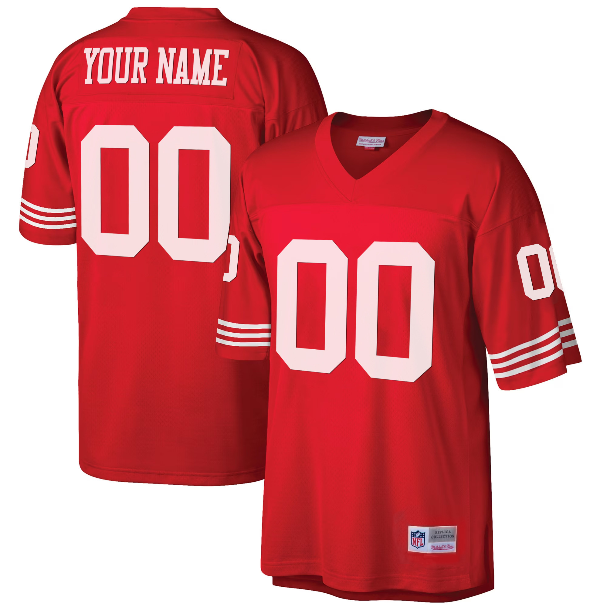 49ers 1990 Big & Tall Custom Jersey - All Stitched