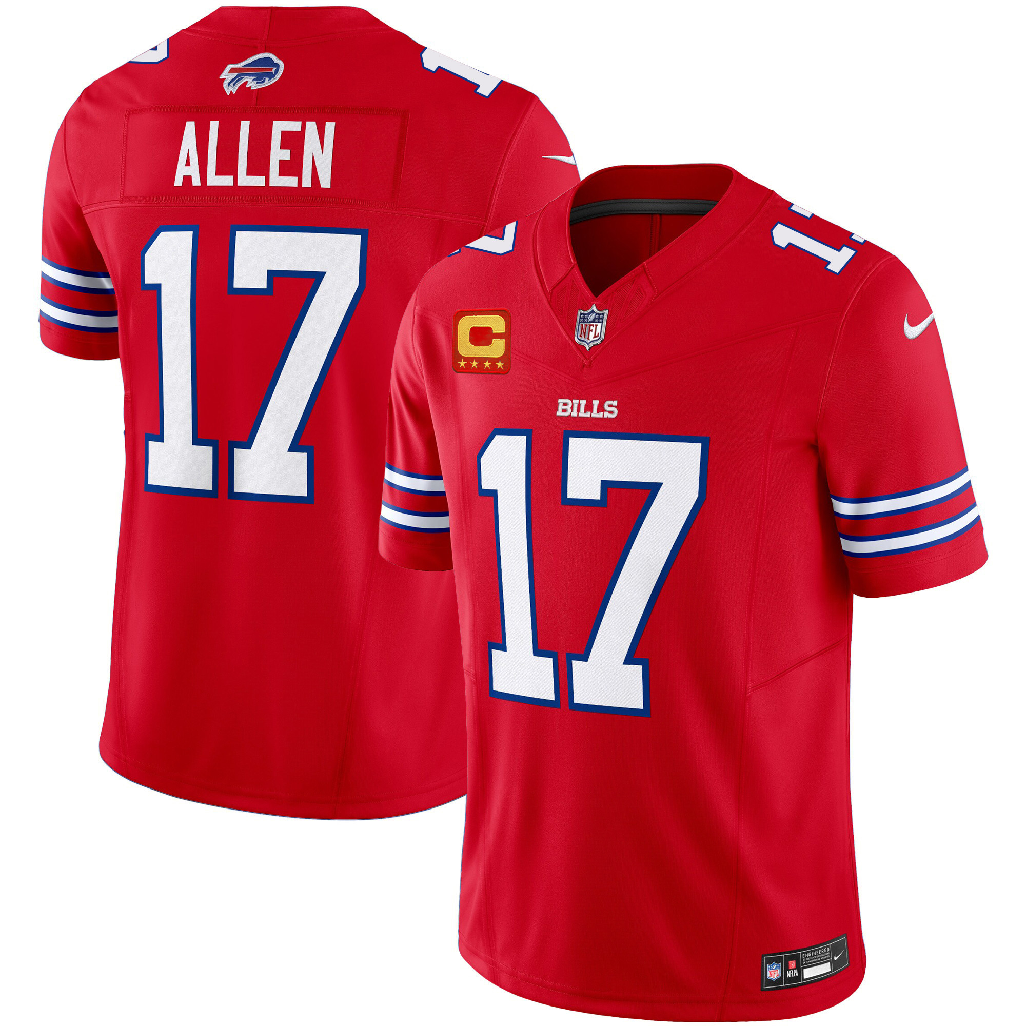 Josh Allen Buffalo Bills Vapor Limited Jersey - All Stitched - Image 2