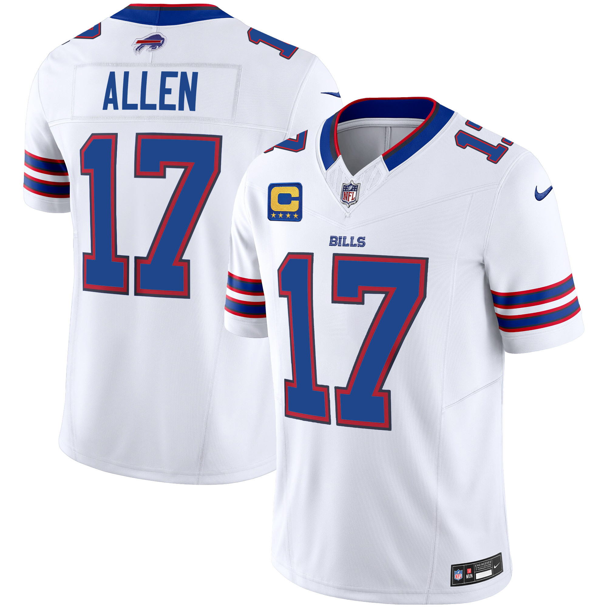 Josh Allen Buffalo Bills Vapor Limited Jersey - All Stitched - Image 3