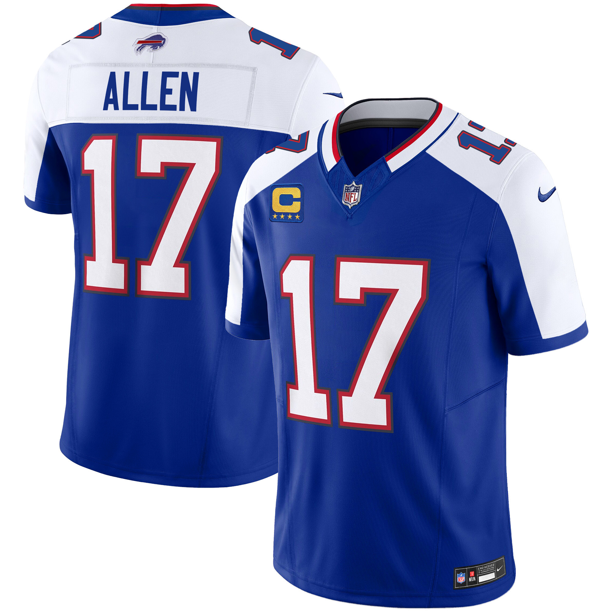 Josh Allen Buffalo Bills Vapor Limited Jersey - All Stitched - Image 4