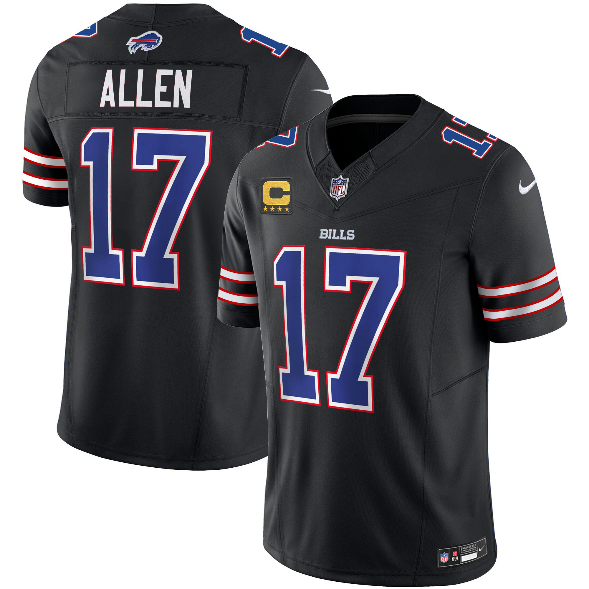 Josh Allen Buffalo Bills Vapor Limited Jersey - All Stitched - Image 5