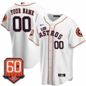 Houston Astros - “Los Astros” Hispanic Heritage 60th Anniversary Patch Custom Jersey – All Stitched