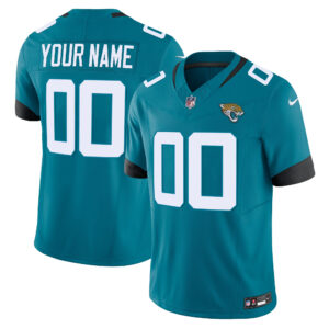 Jaguars Vapor Limited Custom Jersey - All Stitched