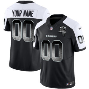Raiders Arch Smoke Vapor Custom Jersey - All Stitched