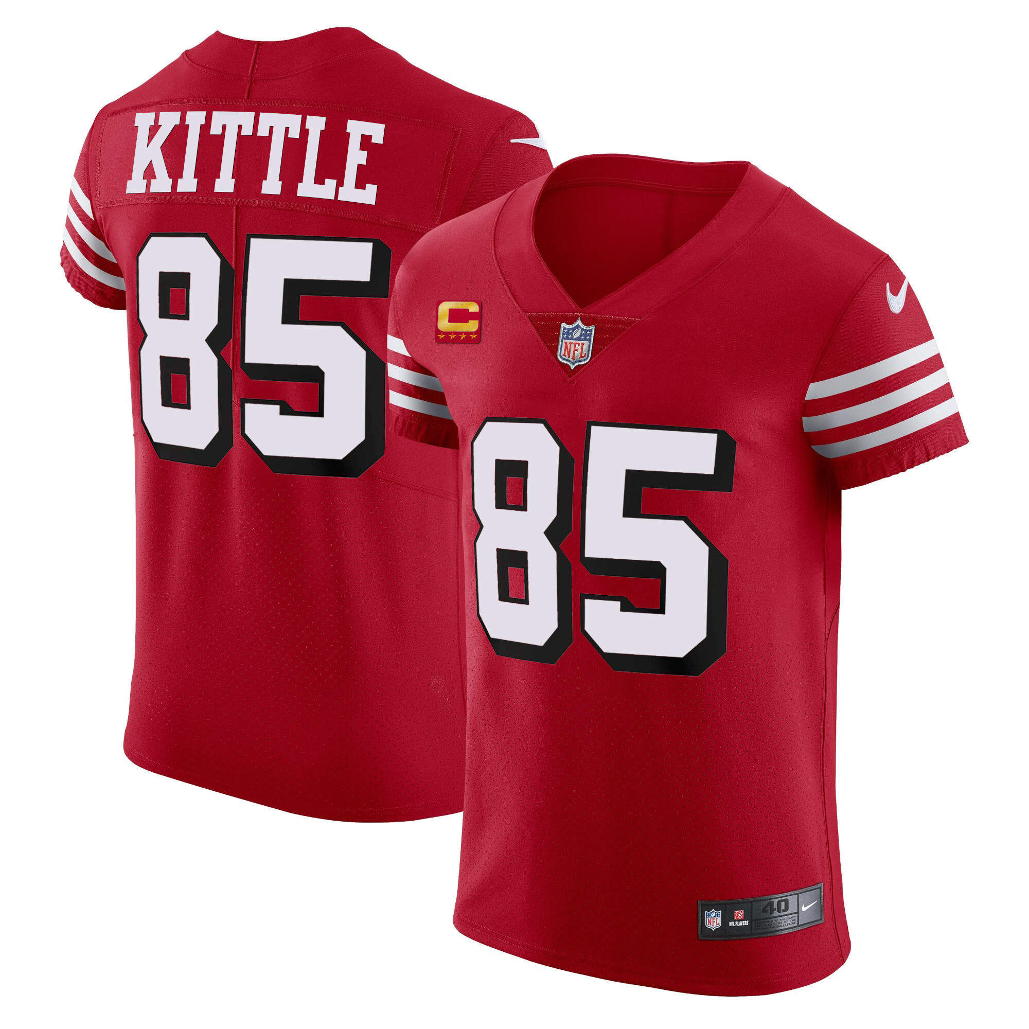 Men's 49ers Vapor Elite Jersey - All Stitched - Image 4