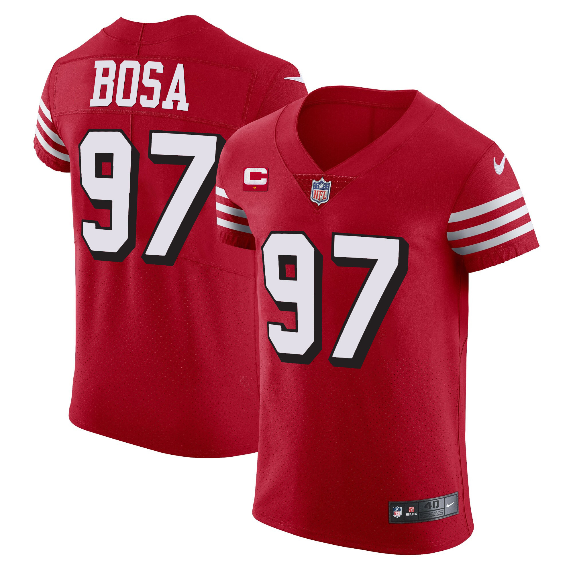 Men's 49ers Vapor Elite Jersey - All Stitched - Image 7