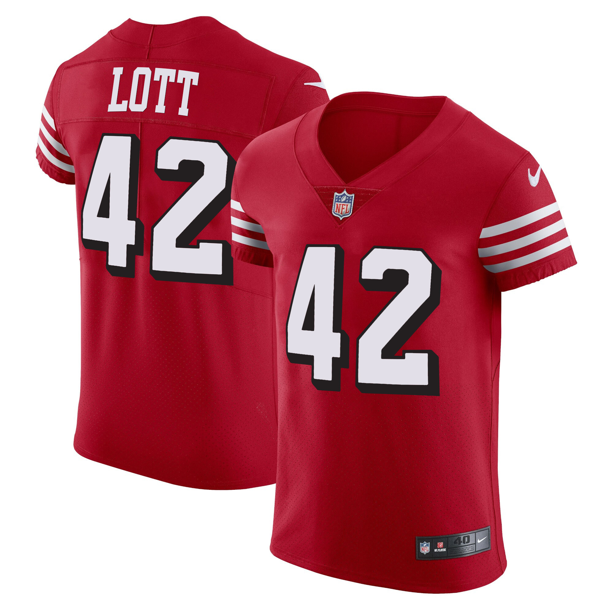 Men's 49ers Vapor Elite Jersey - All Stitched - Image 9