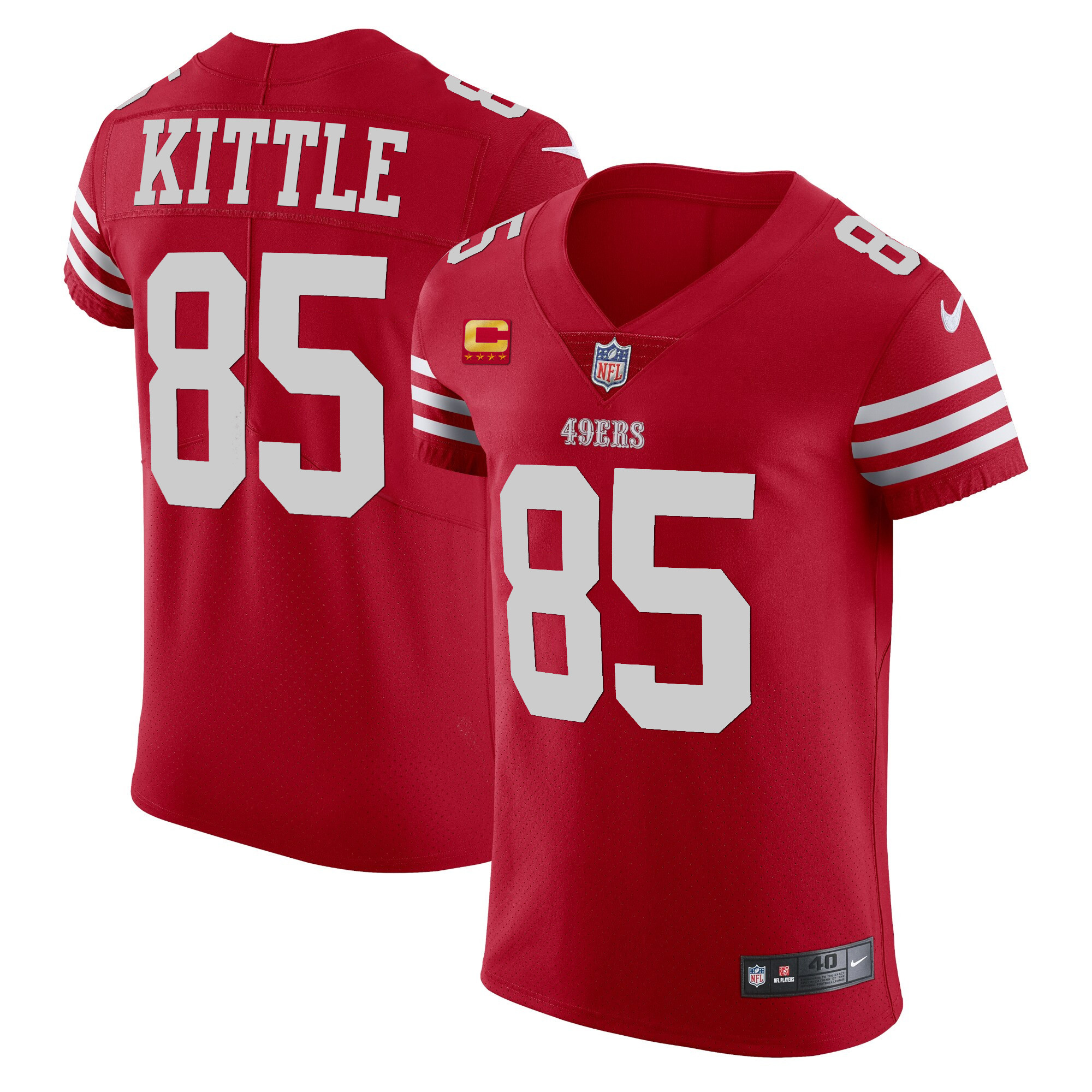 Men's 49ers Vapor Elite Jersey - All Stitched - Image 14