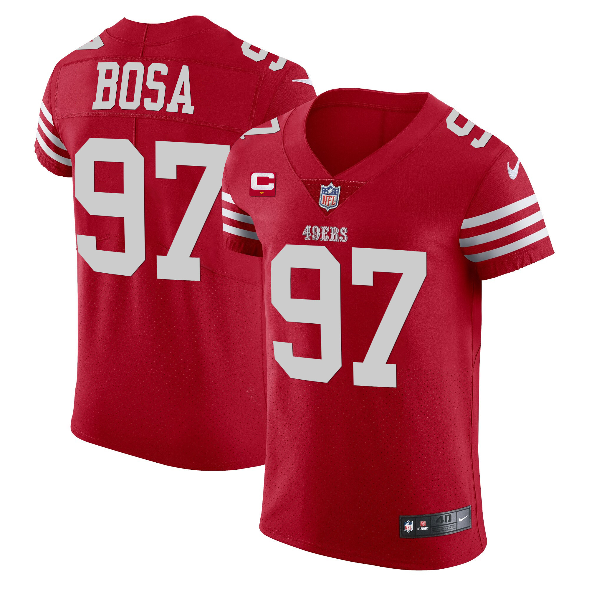 Men's 49ers Vapor Elite Jersey - All Stitched - Image 17