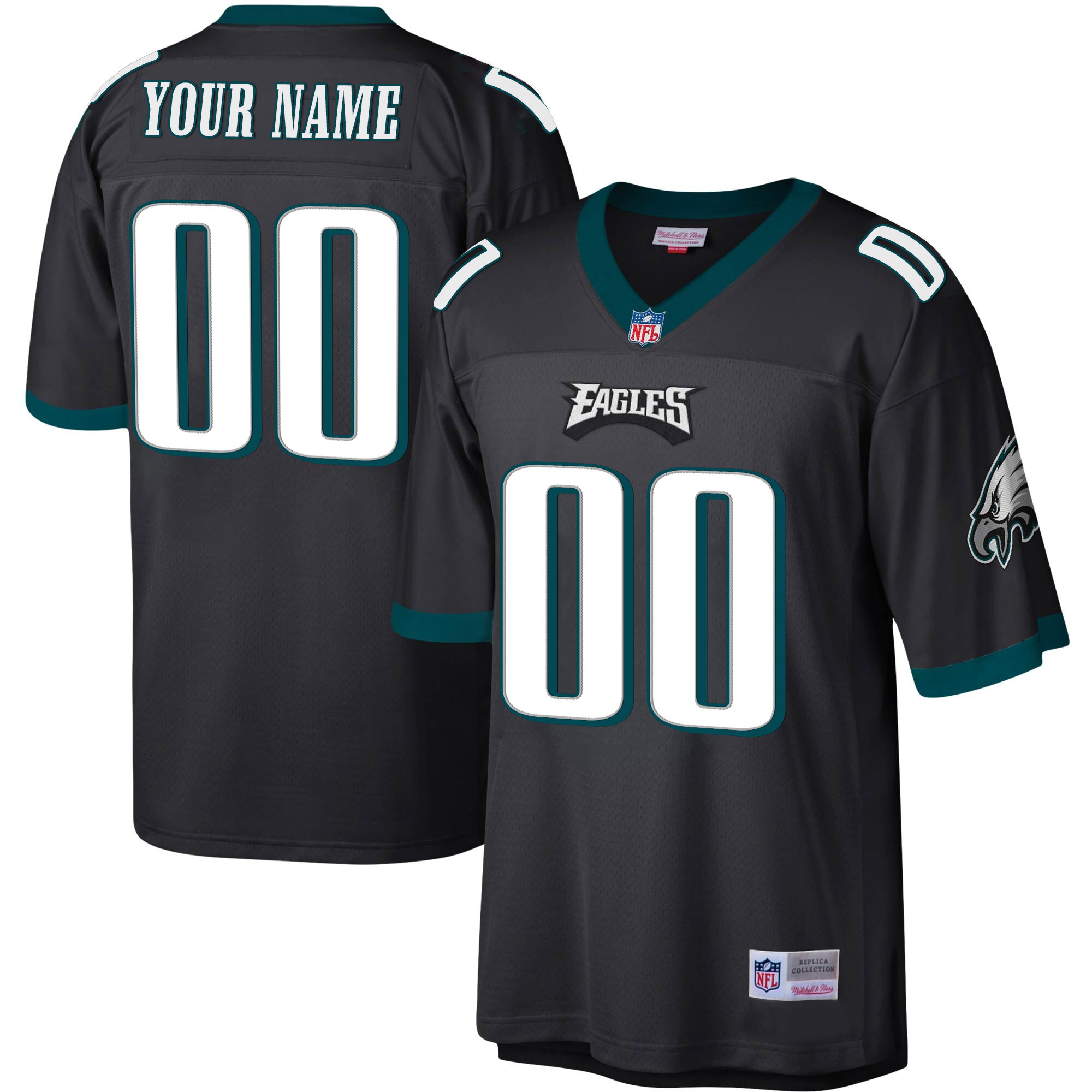 Eagles Big & Tall Legacy Custom Jersey - All Stitched