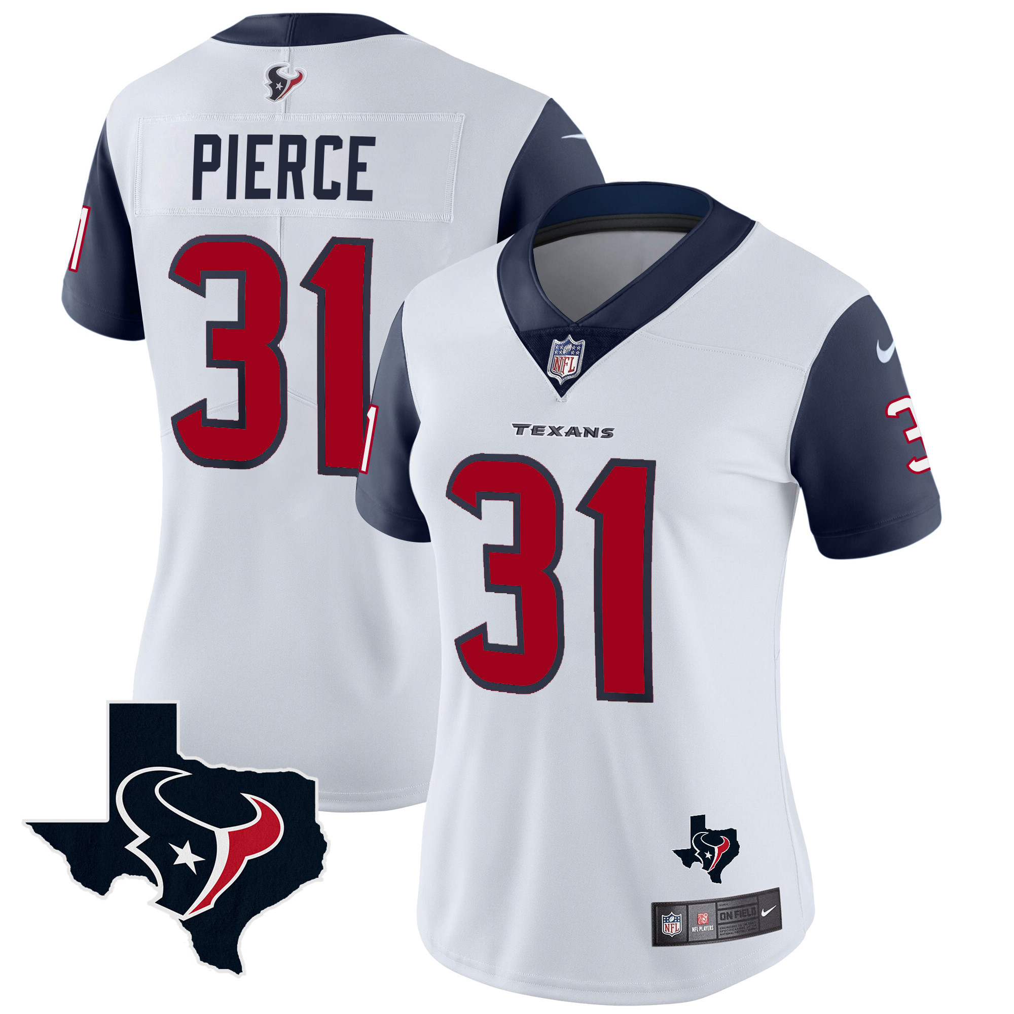 Women's Houston Texans Vapor Limited Jersey - All Stitched - Image 27