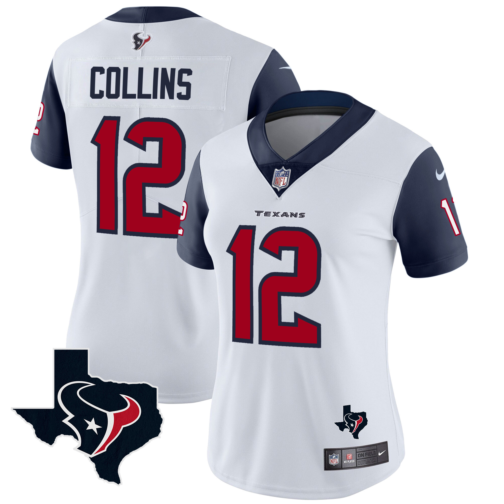 Women's Houston Texans Vapor Limited Jersey - All Stitched - Image 28