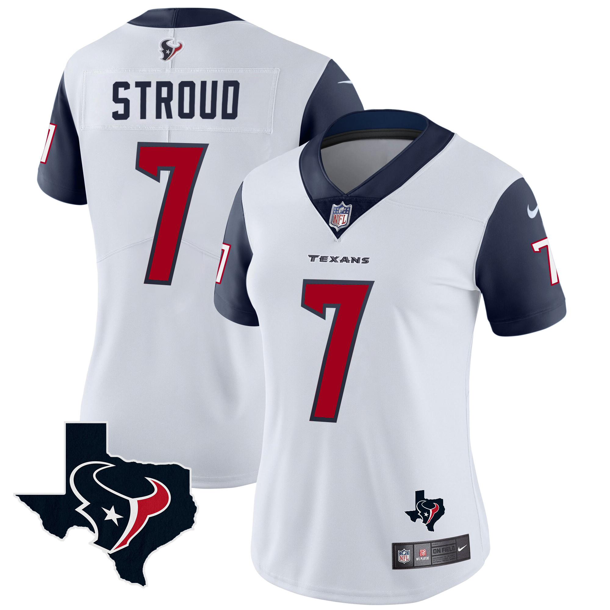 Women's Houston Texans Vapor Limited Jersey - All Stitched - Image 25