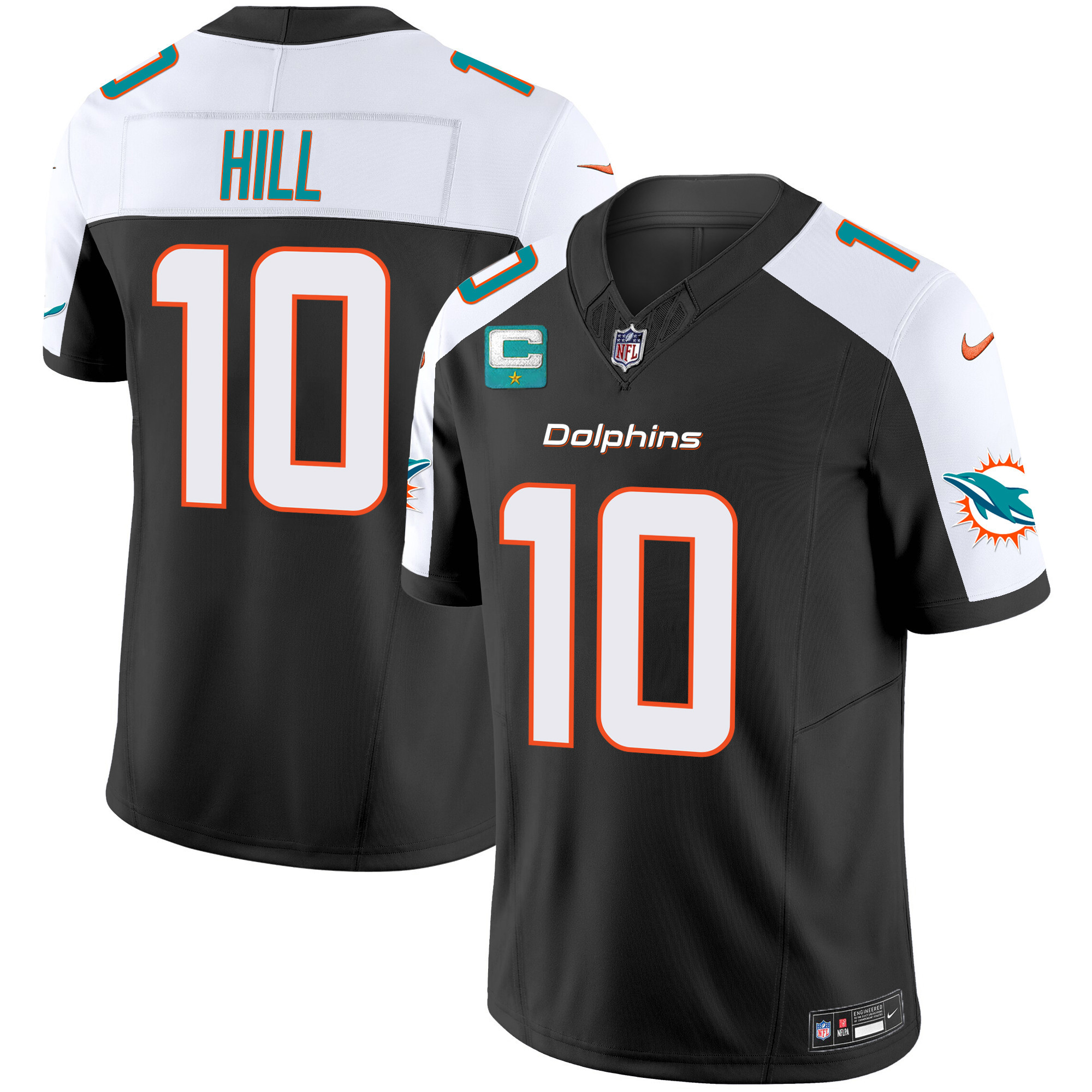 Men's Dolphins Vapor Limited Jersey V2 - All Stitched - Image 11