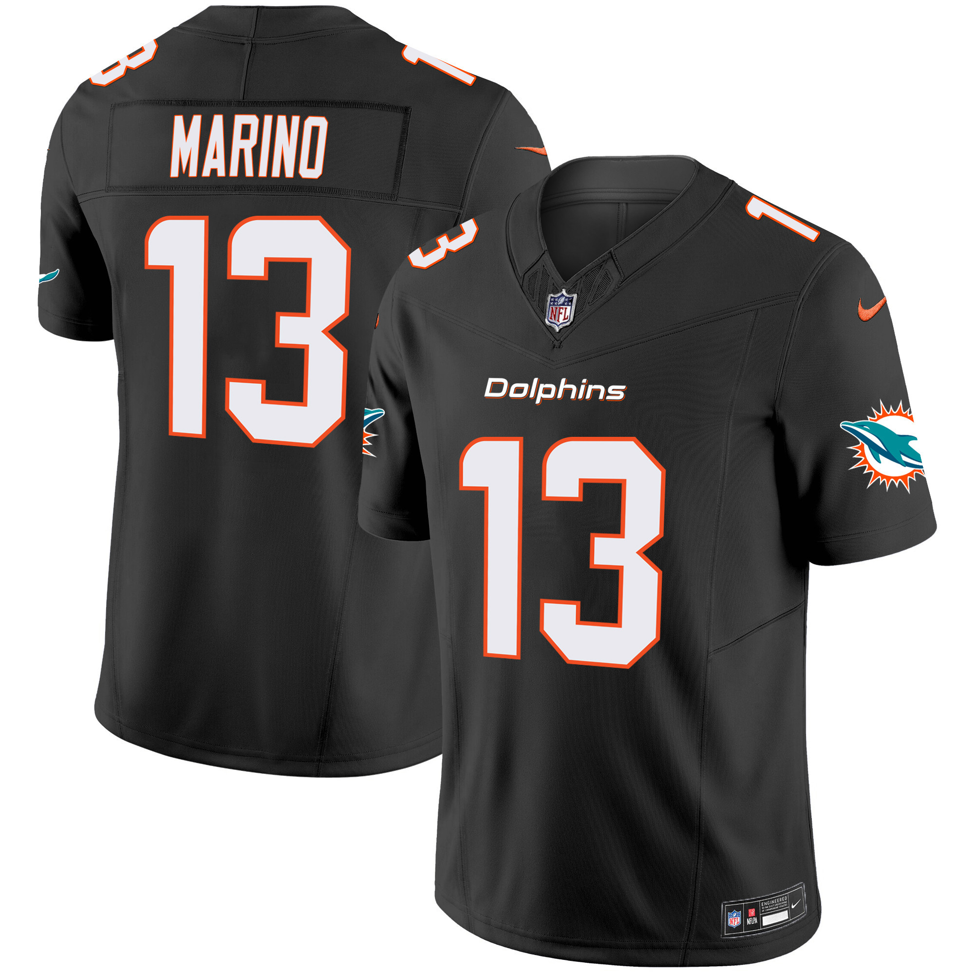 Men's Dolphins Vapor Limited Jersey V2 - All Stitched - Image 21