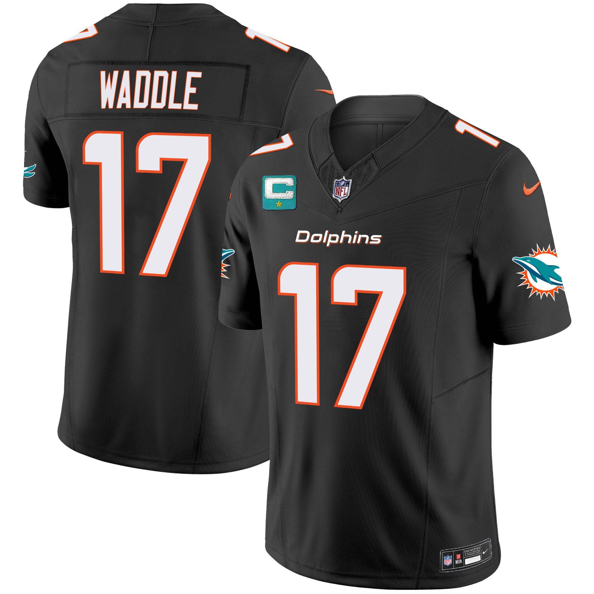 Men's Dolphins Vapor Limited Jersey V2 - All Stitched - Image 18