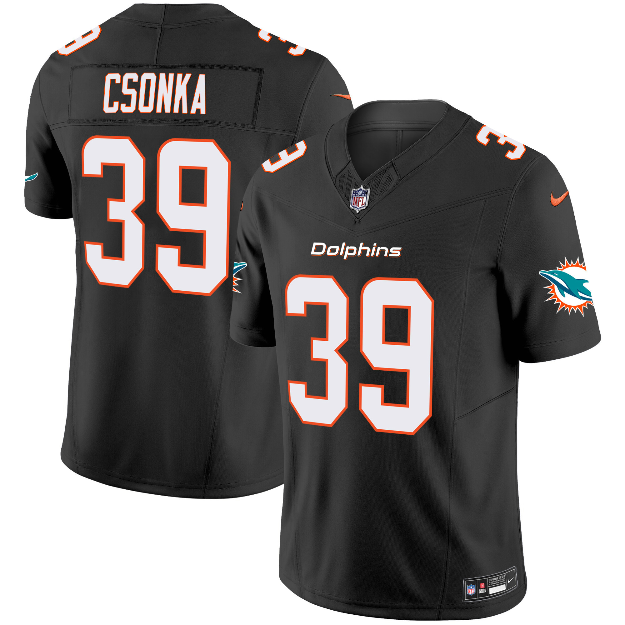 Men's Dolphins Vapor Limited Jersey V2 - All Stitched - Image 23
