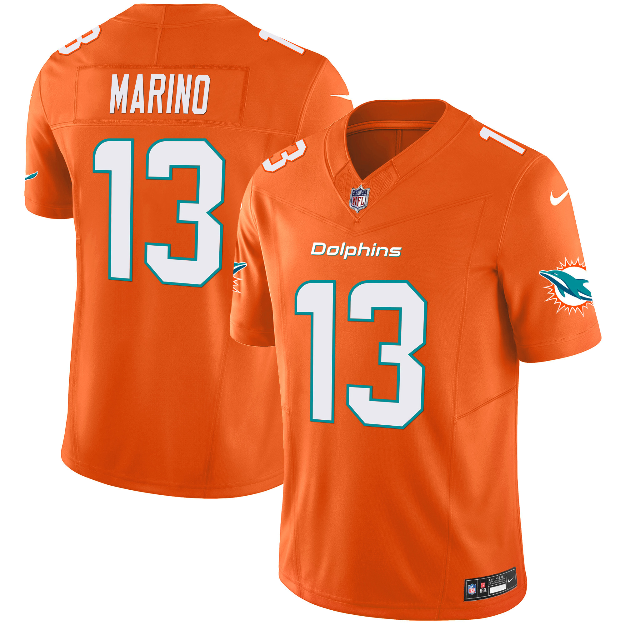 Men's Dolphins Vapor Limited Jersey V2 - All Stitched - Image 29