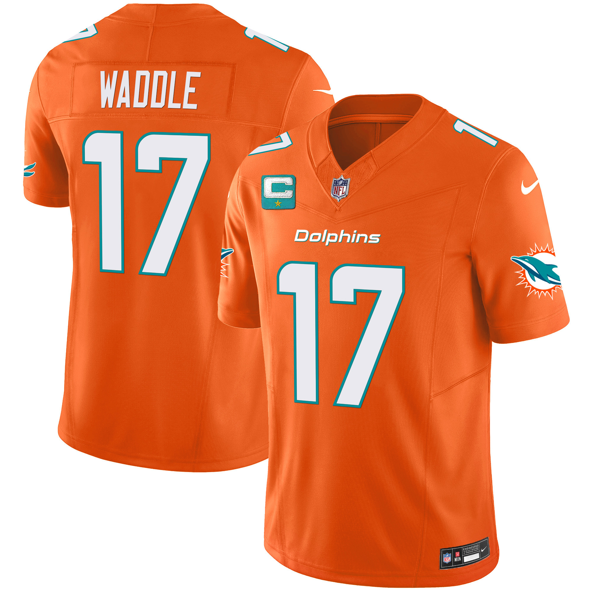 Men's Dolphins Vapor Limited Jersey V2 - All Stitched - Image 26