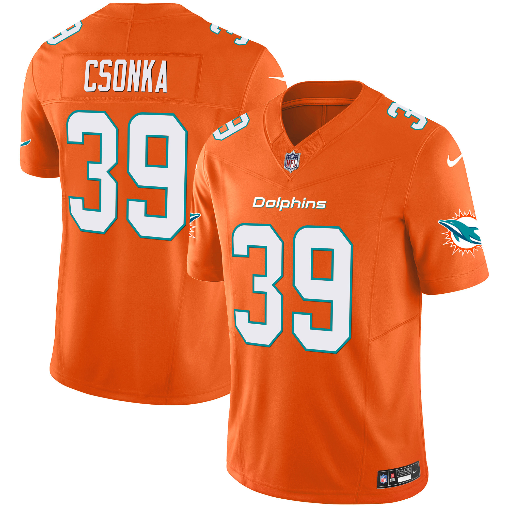 Men's Dolphins Vapor Limited Jersey V2 - All Stitched - Image 31
