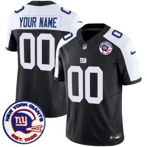 Giants Est 1925 Patch Vapor Limited Custom Jersey - All Stitched