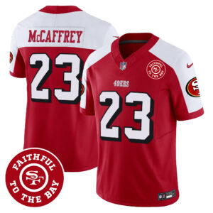 Men's 49ers Faithful To The Bay Patch Vapor Jersey V2 - All Stitched