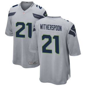 Devon Witherspoon Seattle Seahawks Gray Jersey – All Stitched
