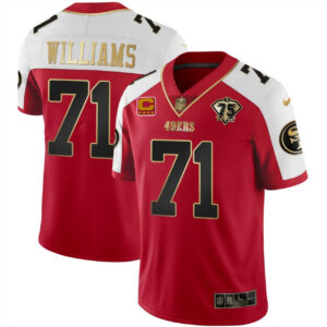 Trent Williams San Francisco 49ers Alternate Red Jersey - All Stitched