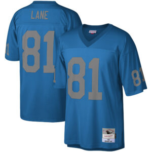 Richard Lane Detroit Lions Mitchell & Ness Blue Legacy Jersey - All Stitched