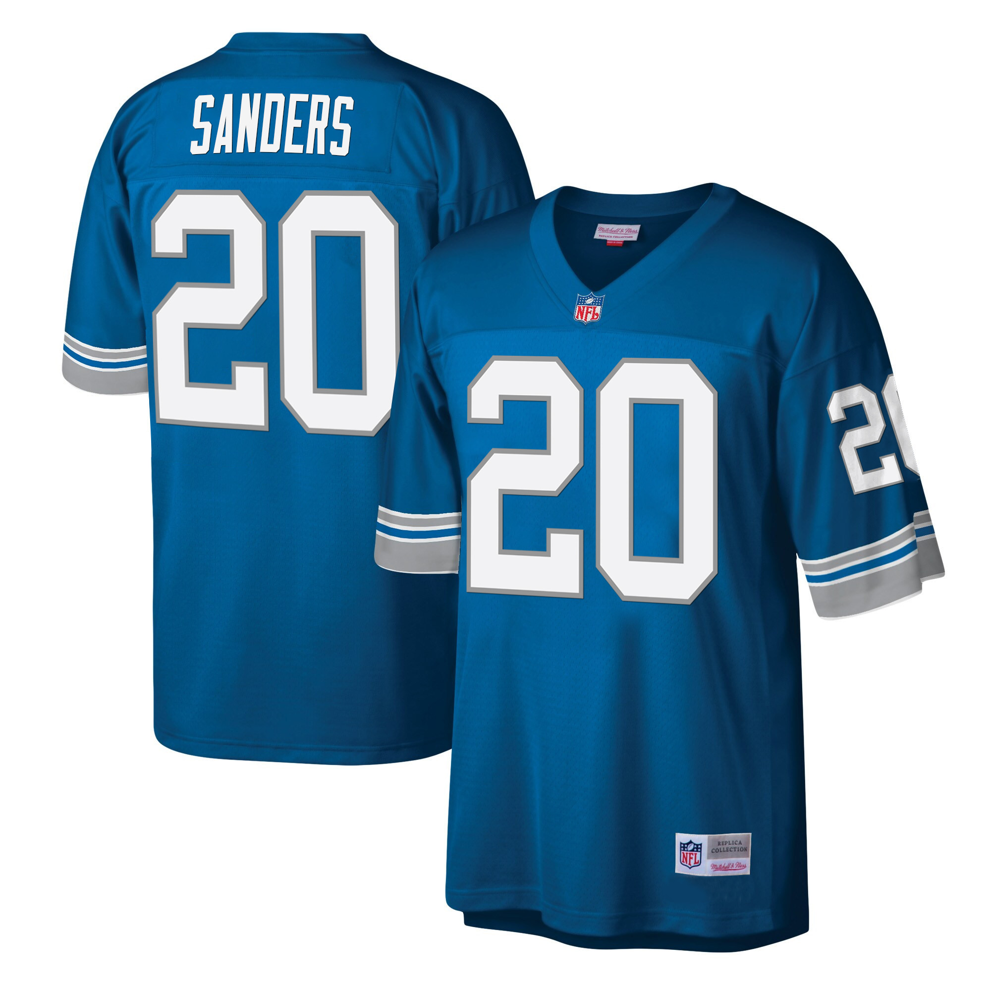 Men's Detroit Lions Big & Tall Legacy Jersey - All Stitched - Image 5